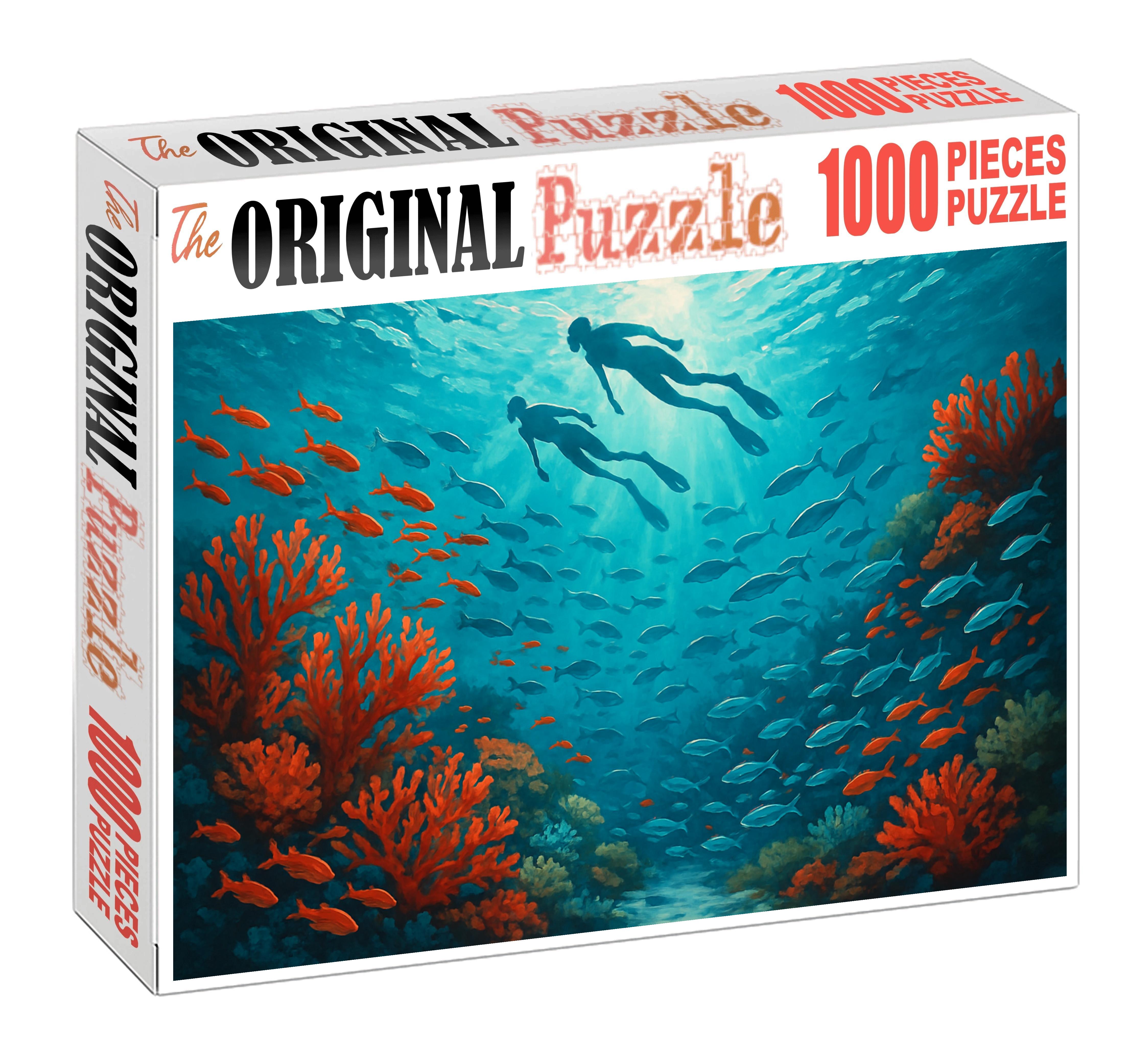 Coral Garden Snorkel Bay creative custom wood puzzles