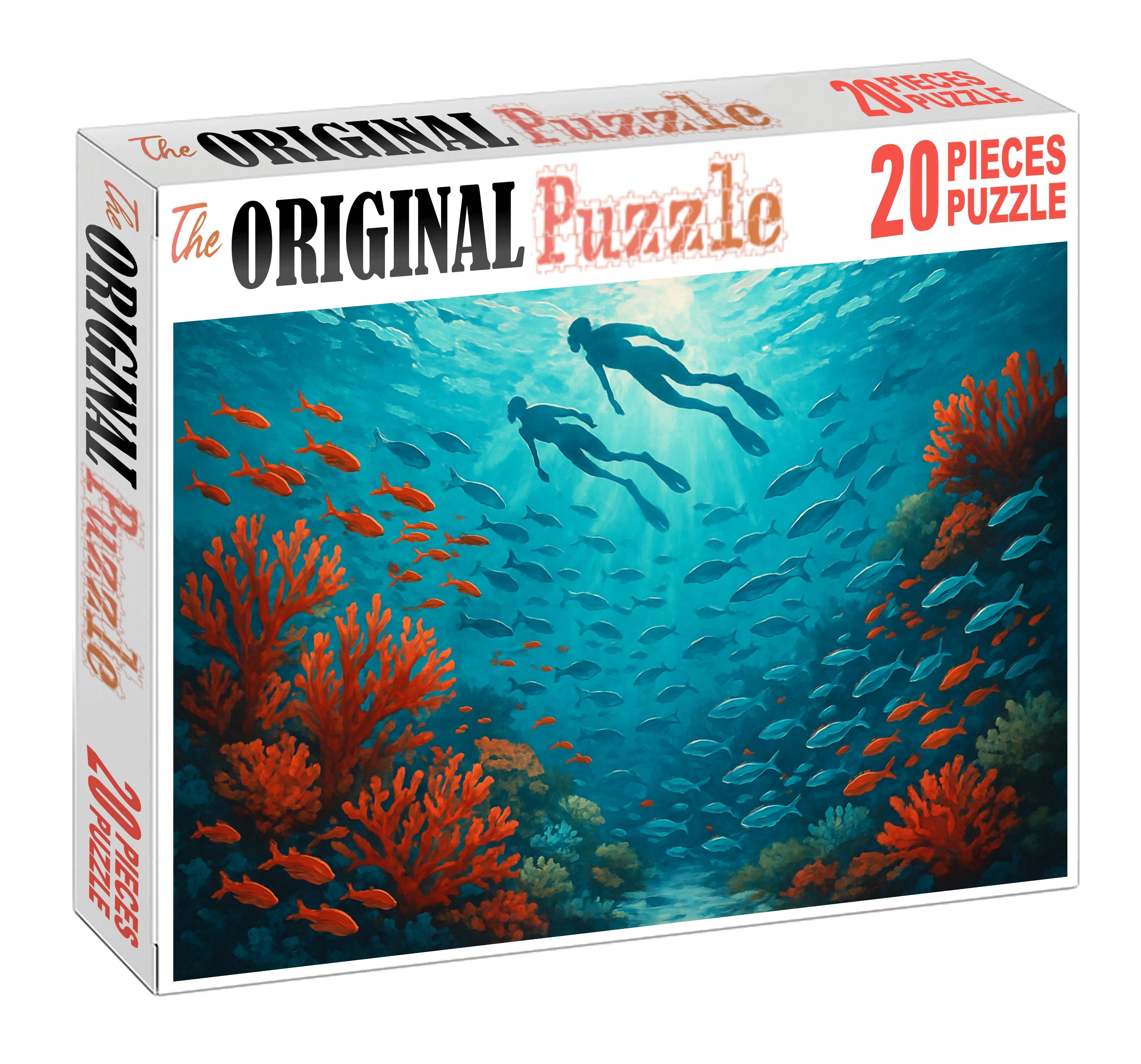 Coral Garden Snorkel Bay creative custom wood puzzles