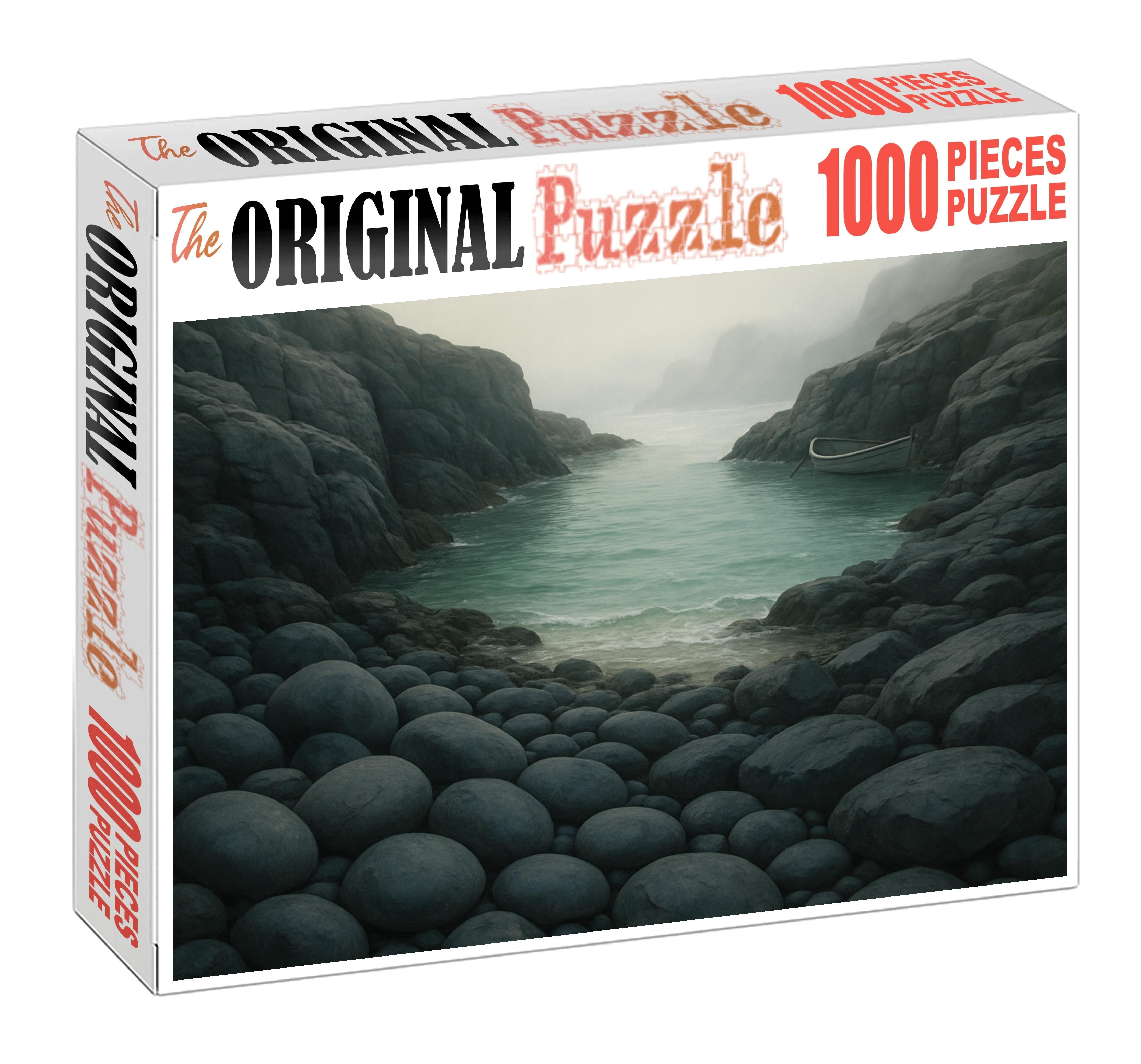 Hidden Pebble Inlet creative custom wood puzzles