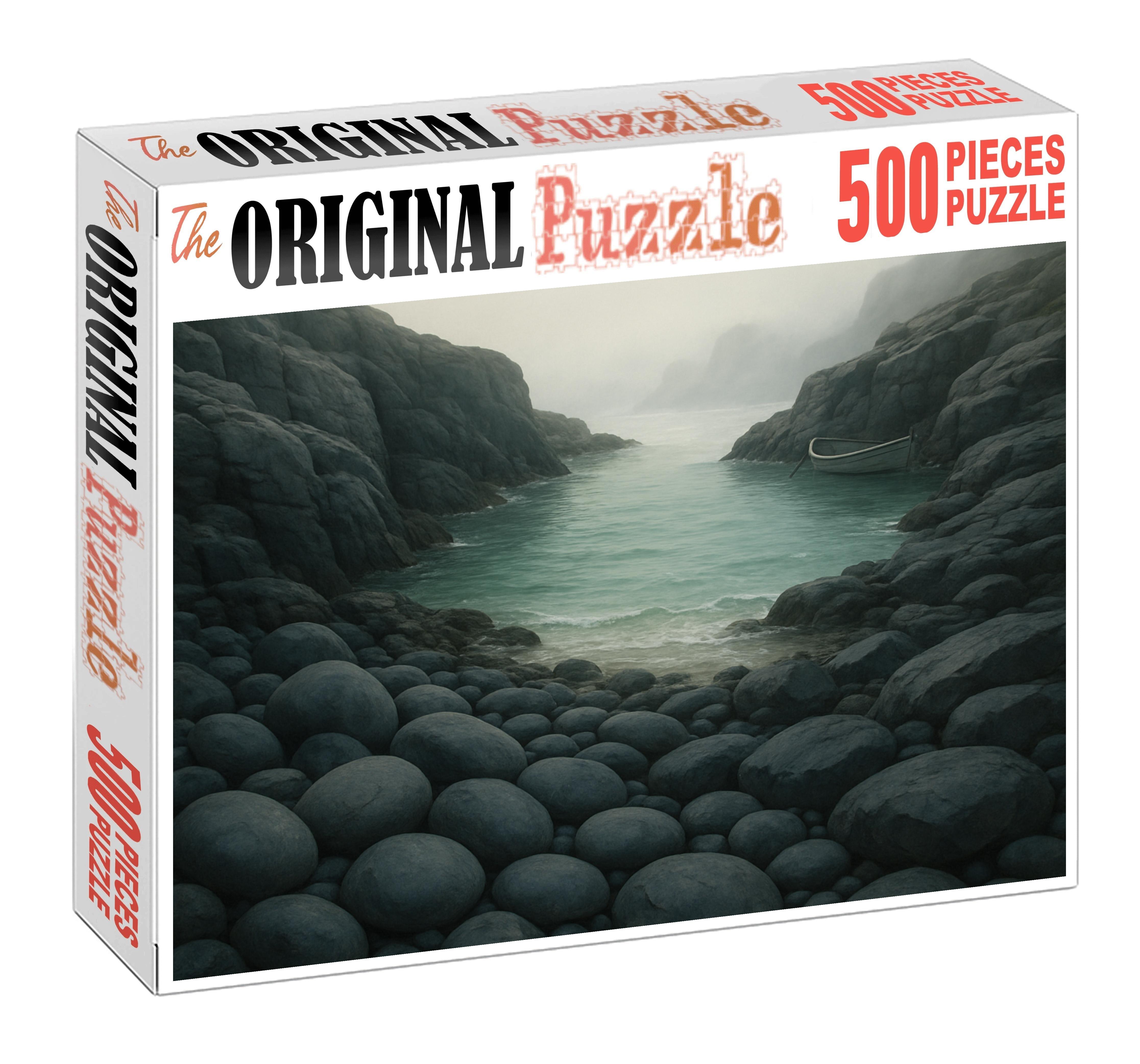 Hidden Pebble Inlet creative custom wood puzzles