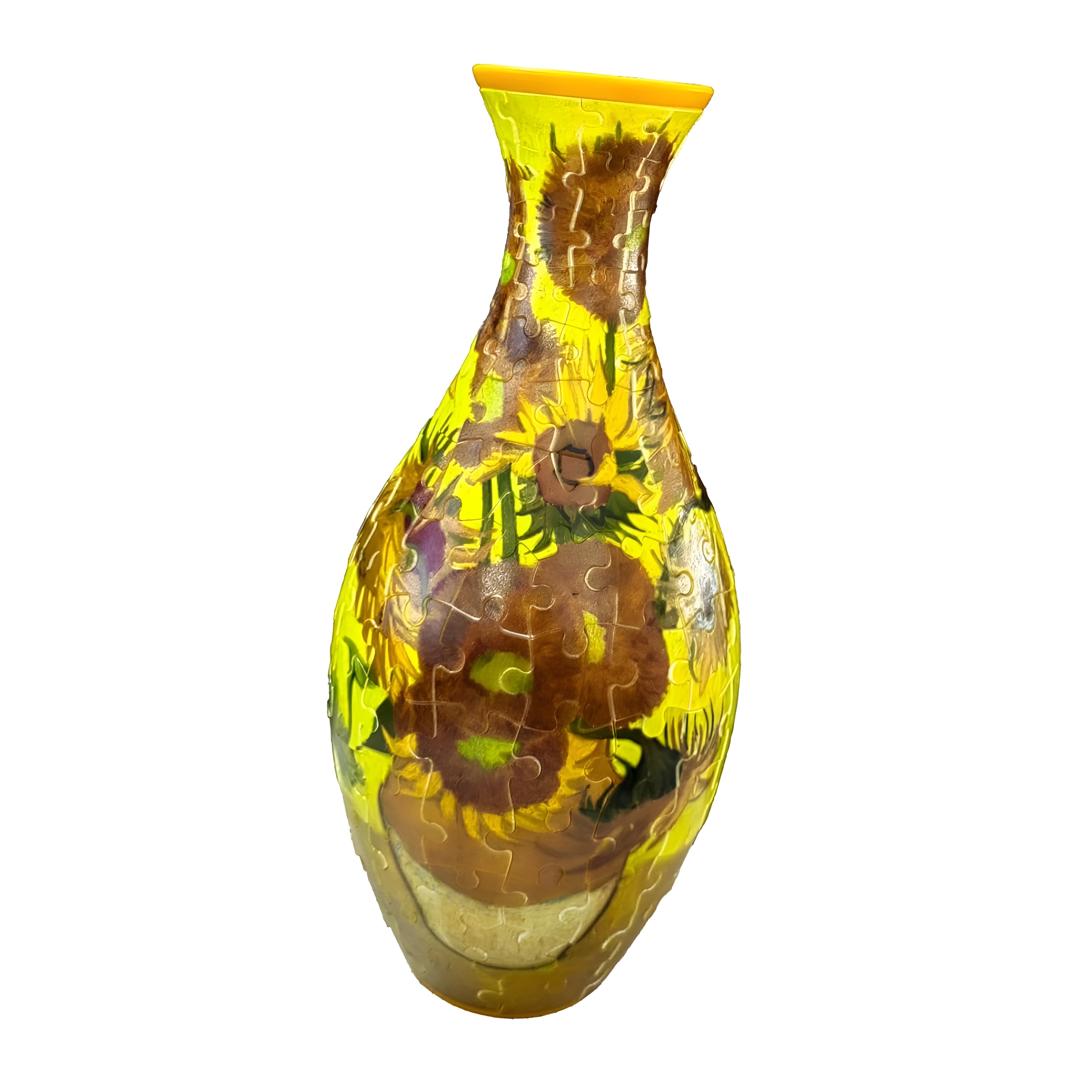 60 Pieces 3D Puzzles Vase DIY 4D Jigsaw Vase for Office