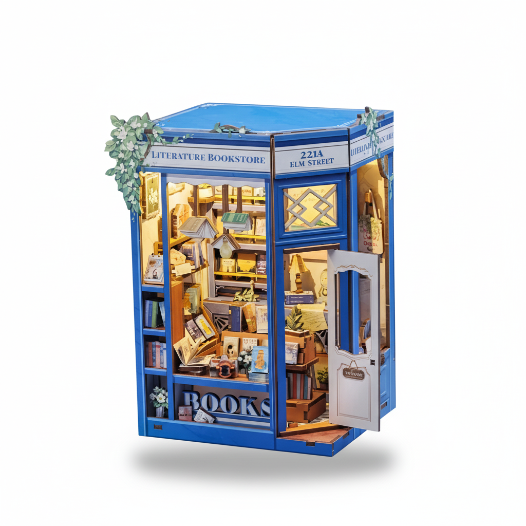 Literature Bookstore DIY Book Nook Kit