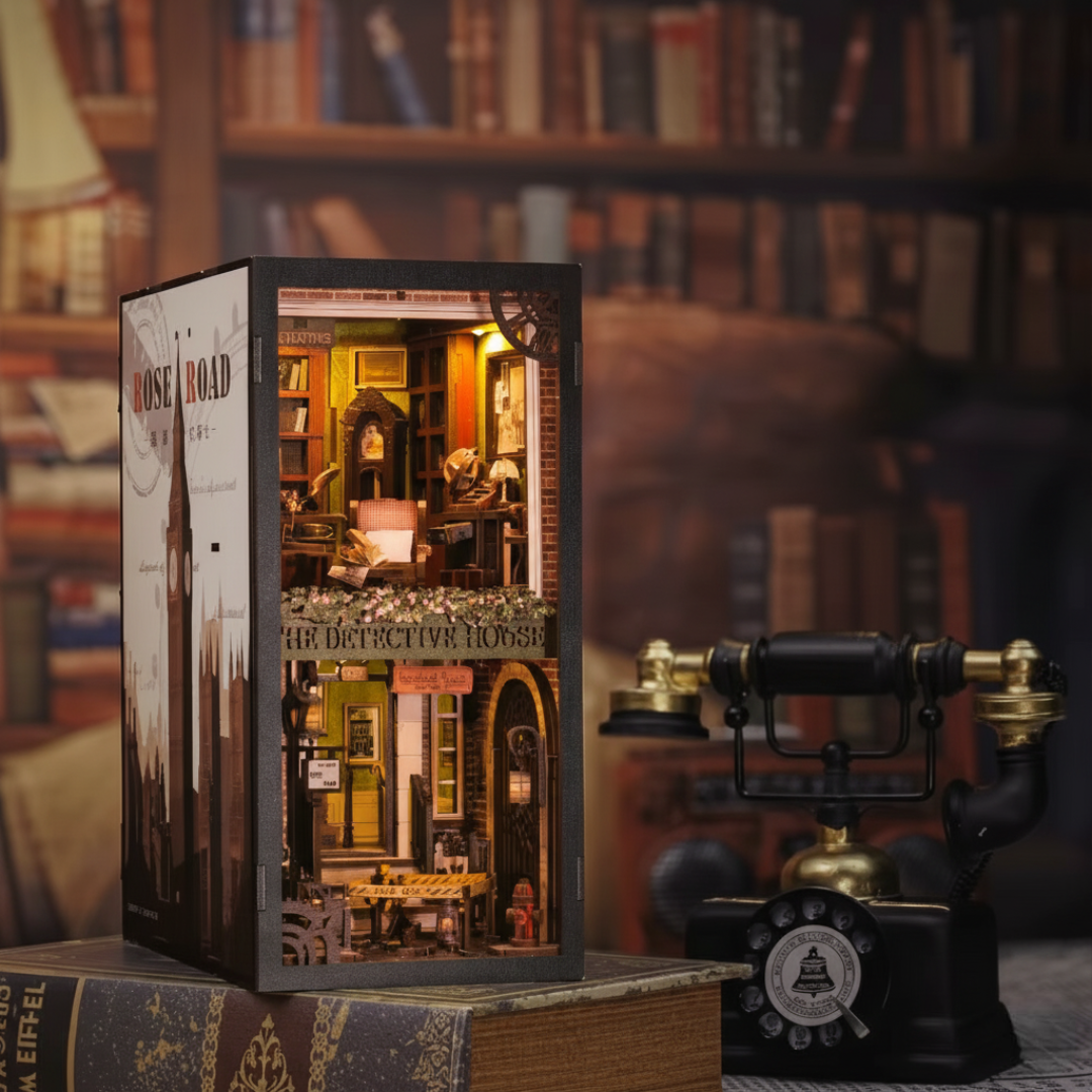 Rose Detective Agency DIY Book Nook Kit