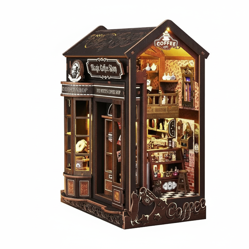 Witch Coffee Den DIY Book Nook Kit