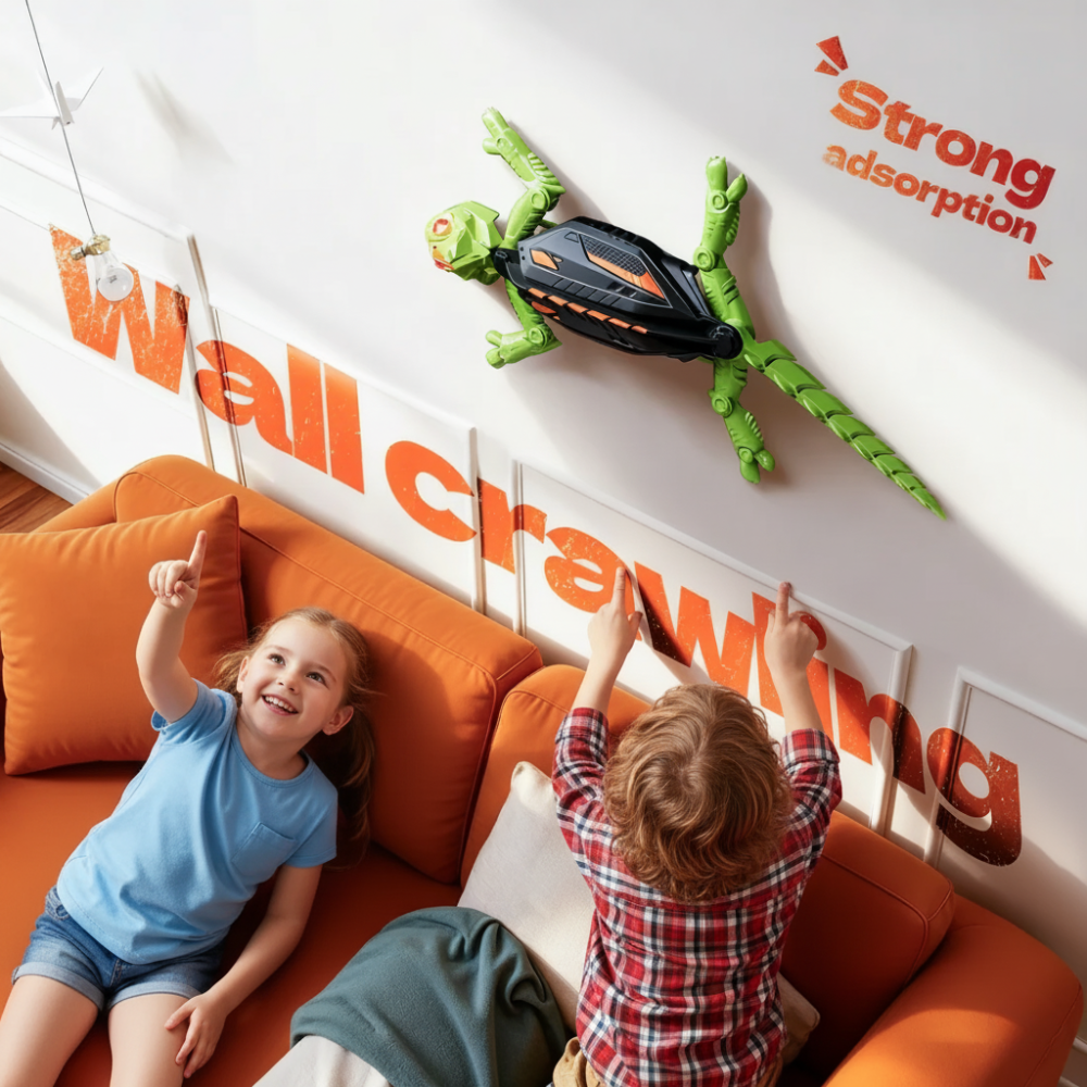 Remote Control Crawling Creature With Moving Design