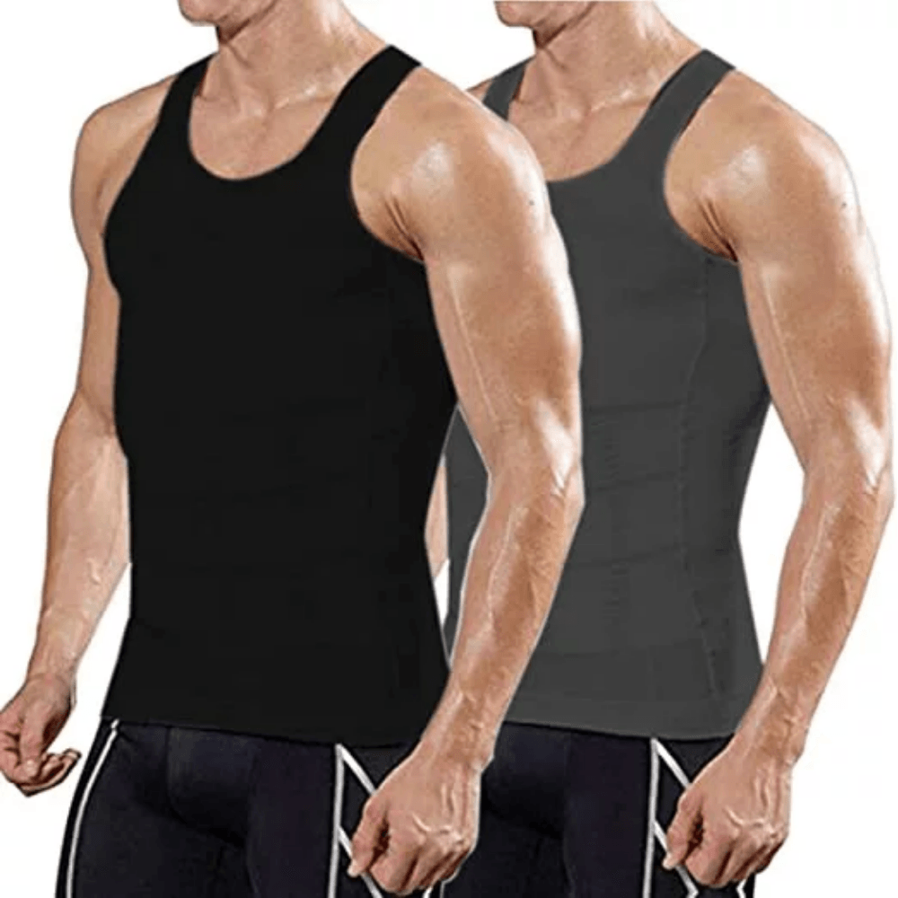 Combo Slimming Body Shaper Vest For Men's - Slimming Body Vest