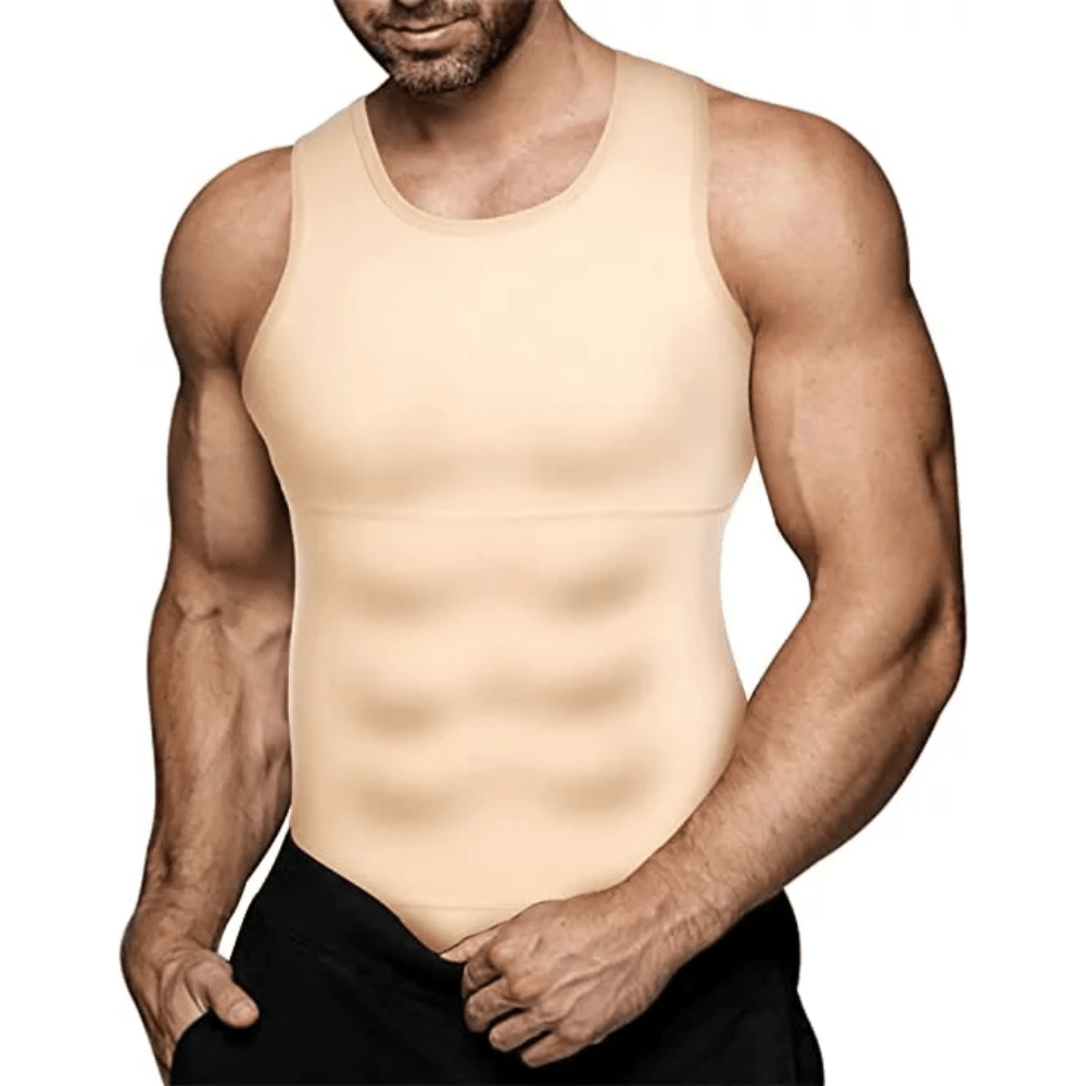 Compression Slimming Body Shaper For Men - Slimming Body Vest