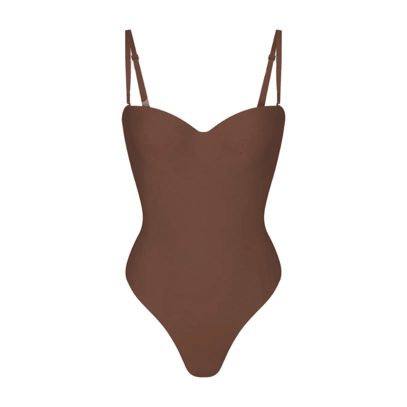 Adjustable Strap Contouring Bodysuit - Slimming Body Vest