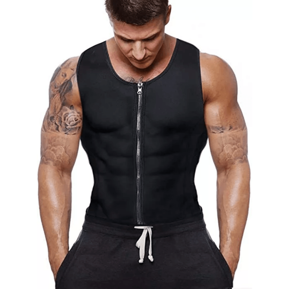 Comfortable Sauna Vest Body Shaper For Men - Slimming Body Vest