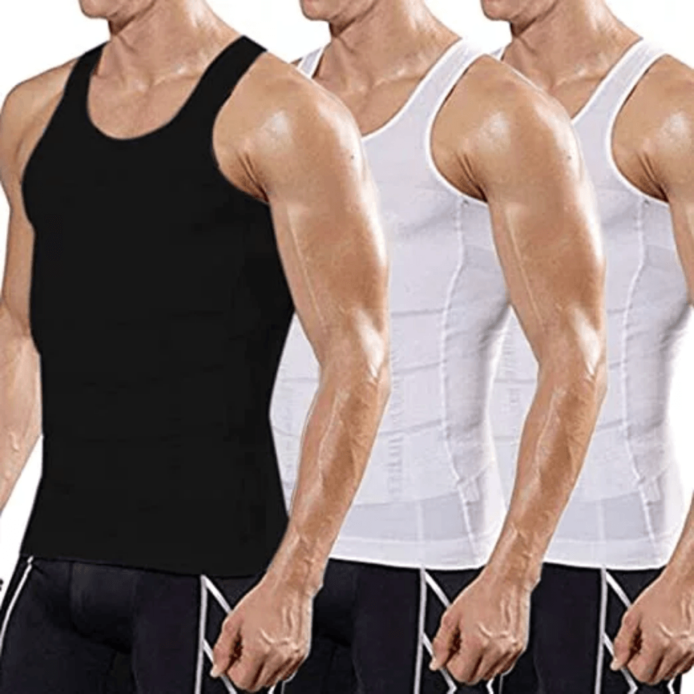 Combo Slimming Body Shaper Vest For Men's - Slimming Body Vest