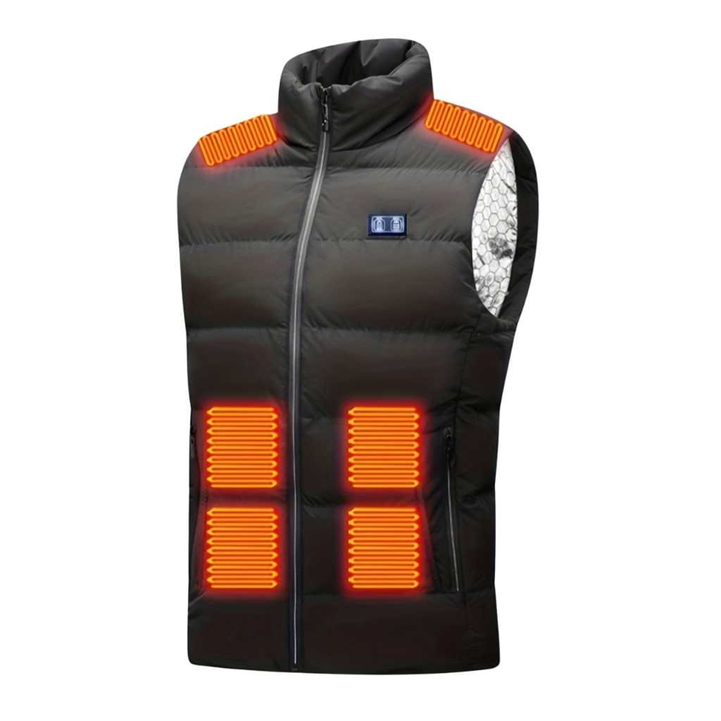 Comfortable USB Heated Vest With 23 Heating Zones
