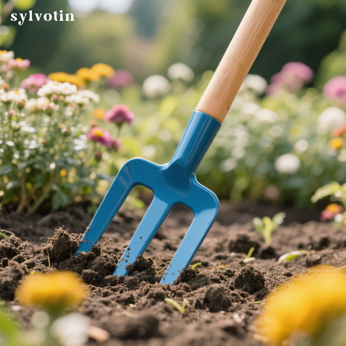 Fourche de jardinage