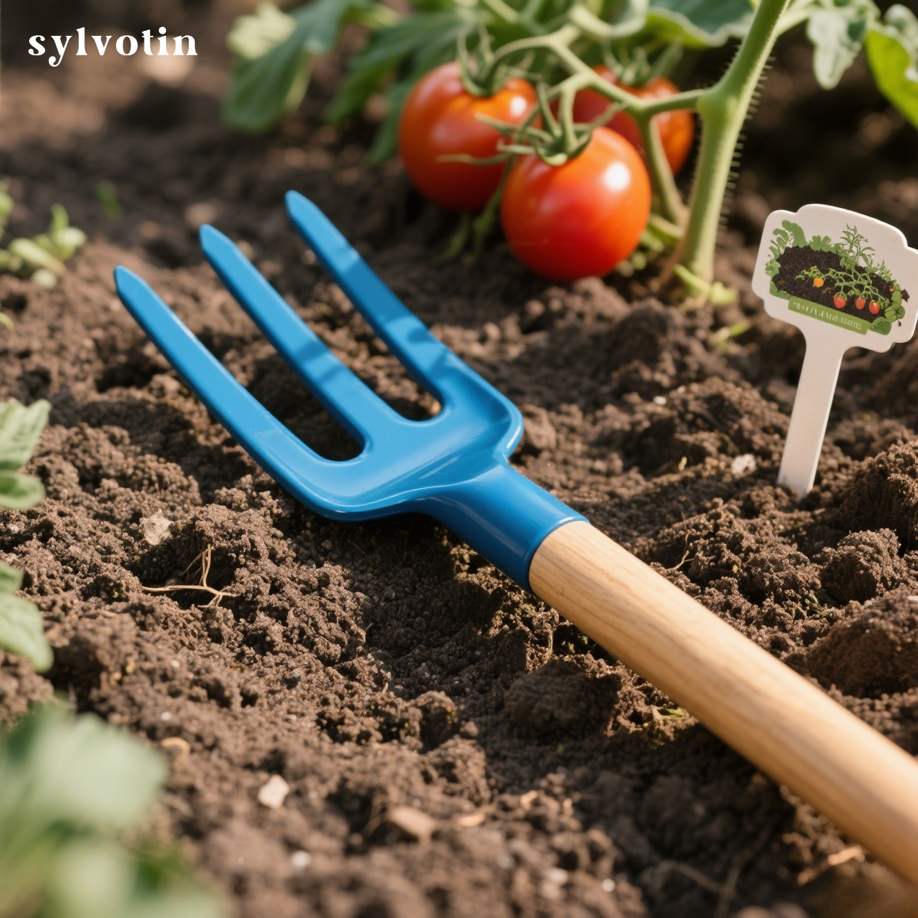 Fourche de jardinage