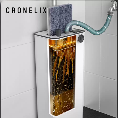 Accueil lavage main gratuit drap seau changement automatique d’eau