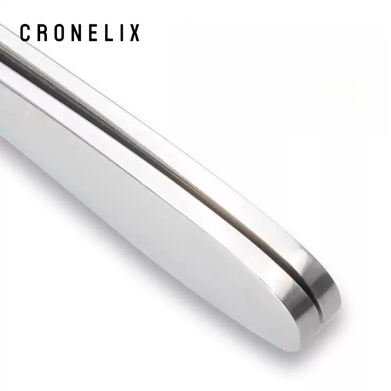 Fourche en acier inoxydable pour usage domestique avec manche long épaissi