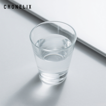 Tasse en verre borosilicate résistante à la chaleur (paquet de deux)