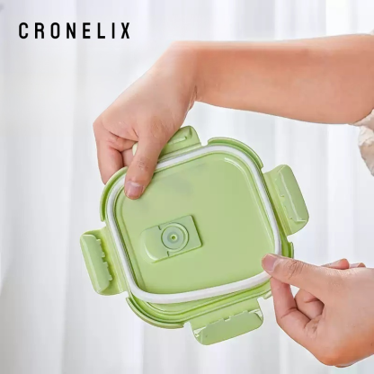 Verre carré soupe bowl lunch box