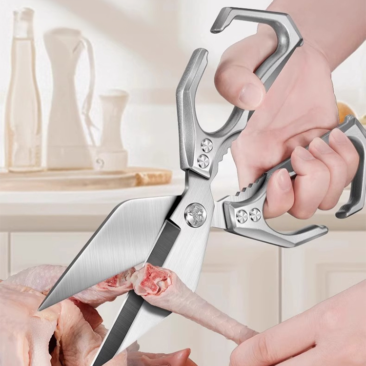 Ciseaux à os de poulet puissants à grosse tête