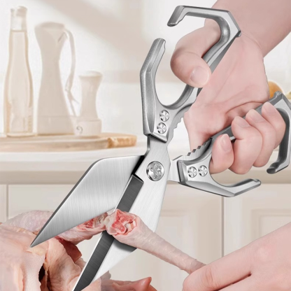 Ciseaux à os de poulet puissants à grosse tête