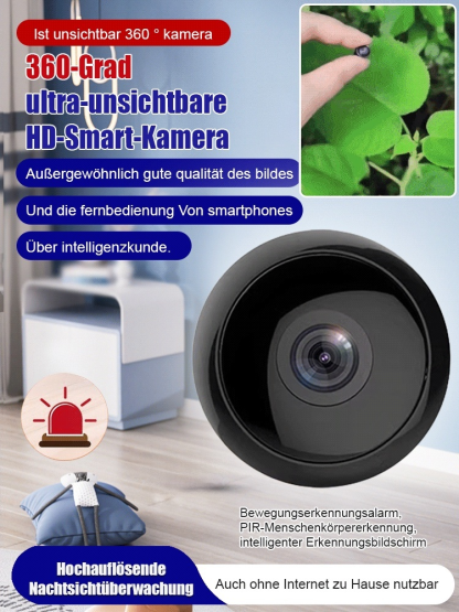 HD-Wireless-Intelligente Kamera