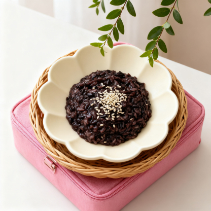 Assiette en céramique à pétales design