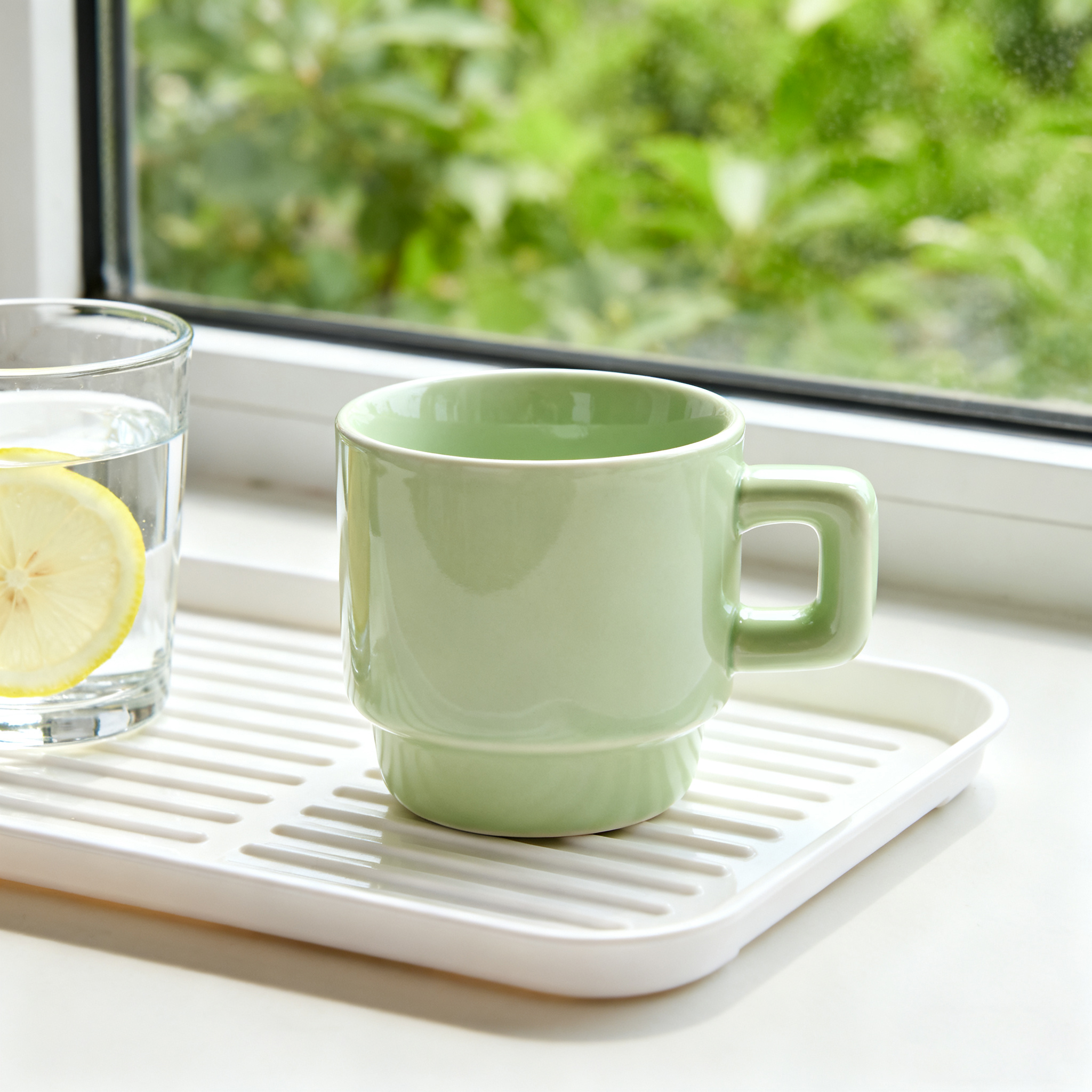 Tasse verte pomme verte