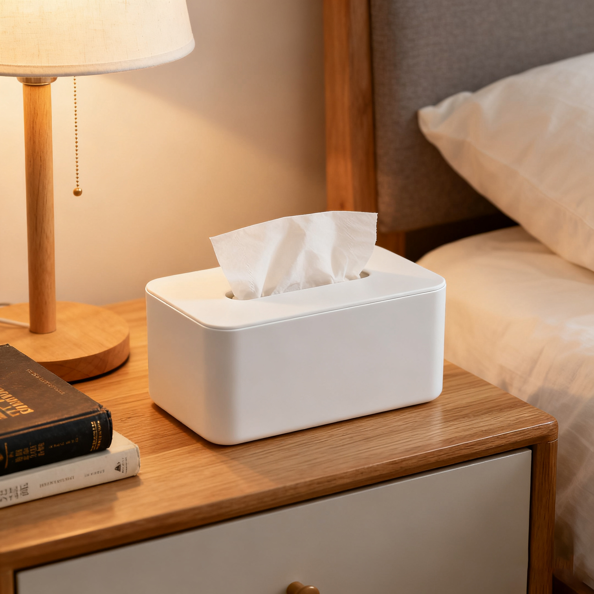 Boîte de mouchoirs portable (2 pièces)