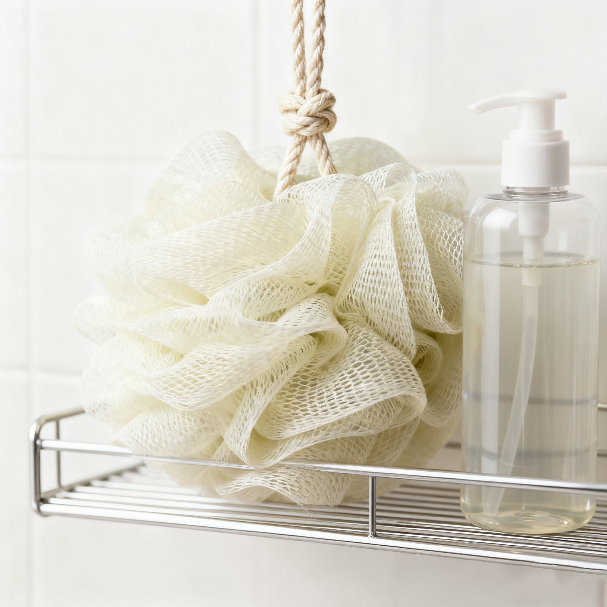 Boules de bain colorées dans un bain moussant