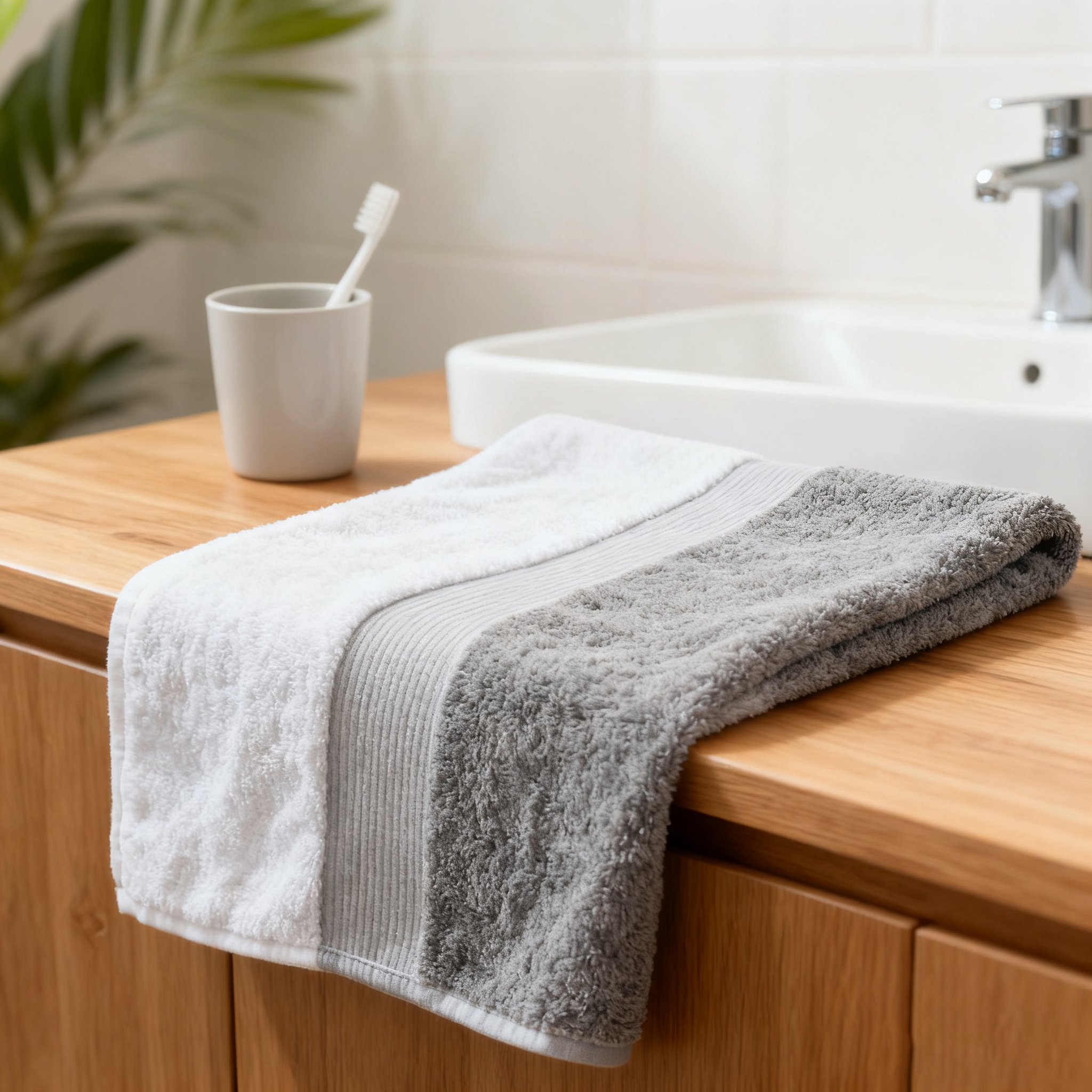 Serviettes confortables et moelleuses