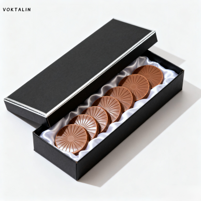 Chocolat noir 100 % pur beurre de cacao (5 boîtes)