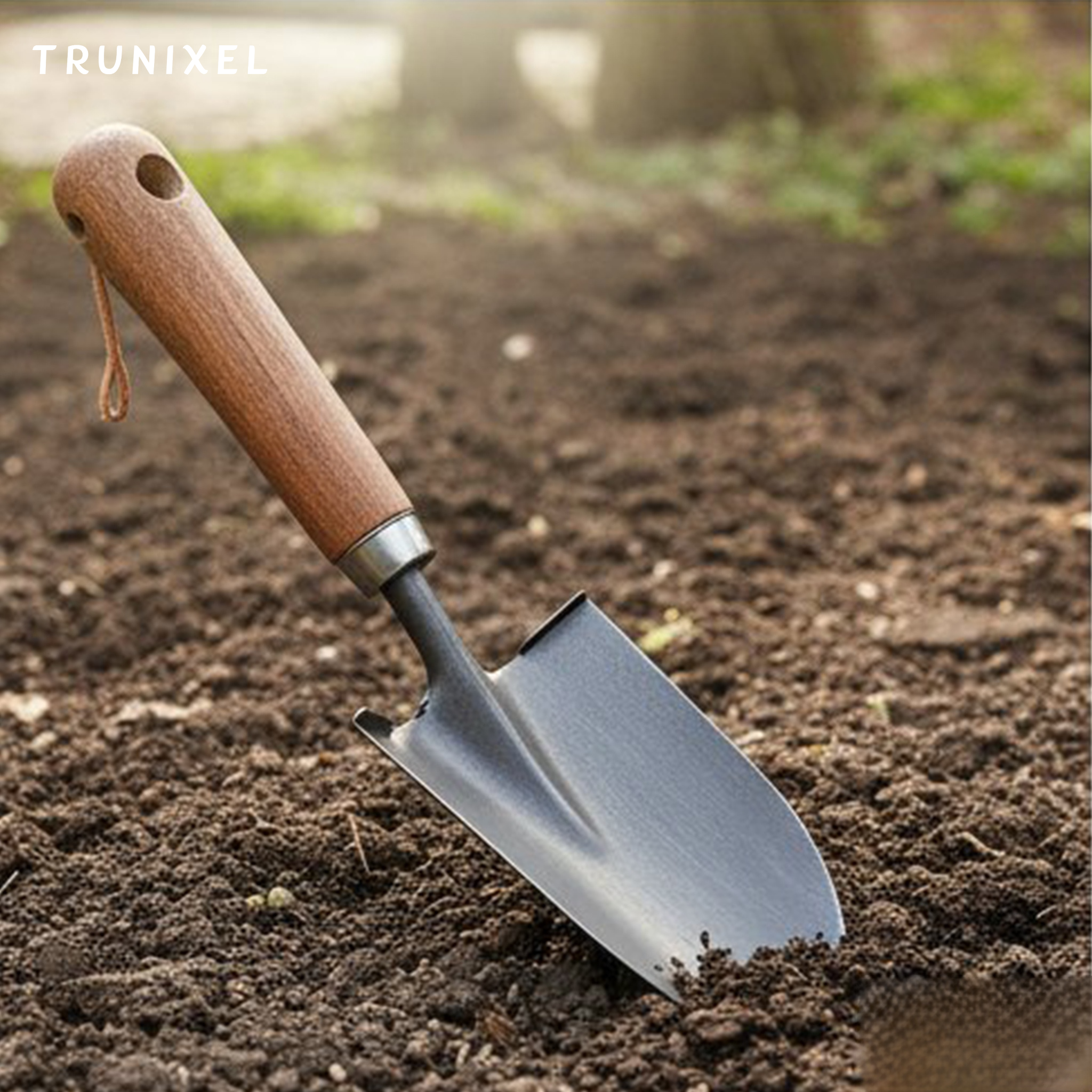 Pelle pointue en acier inoxydable