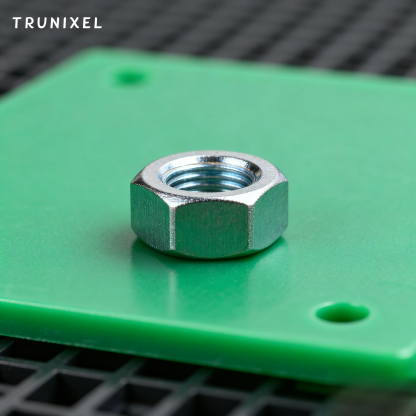 Écrous hexagonaux en acier inoxydable (200 pièces)