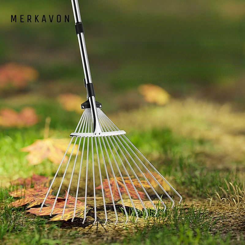 Prise à herbe râteau acier inoxydable pour l’agriculture