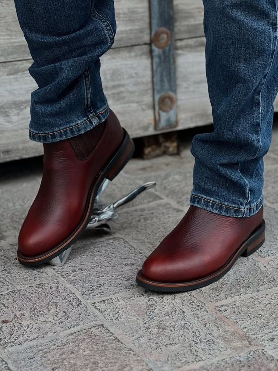New Oval Booties With Scratch-resistant Rubber Soles