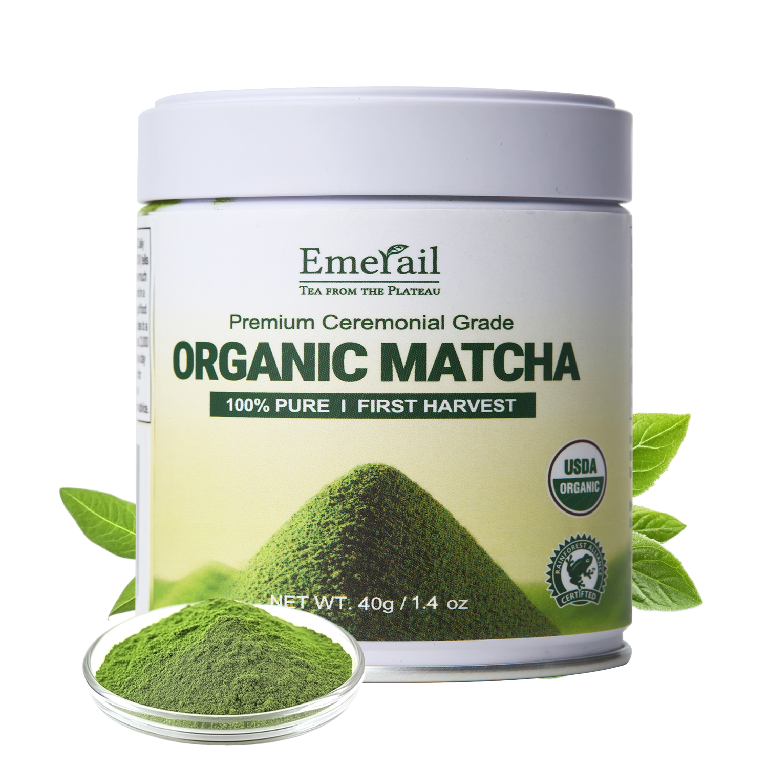 Premium Ceremonial Grade Organic Matcha