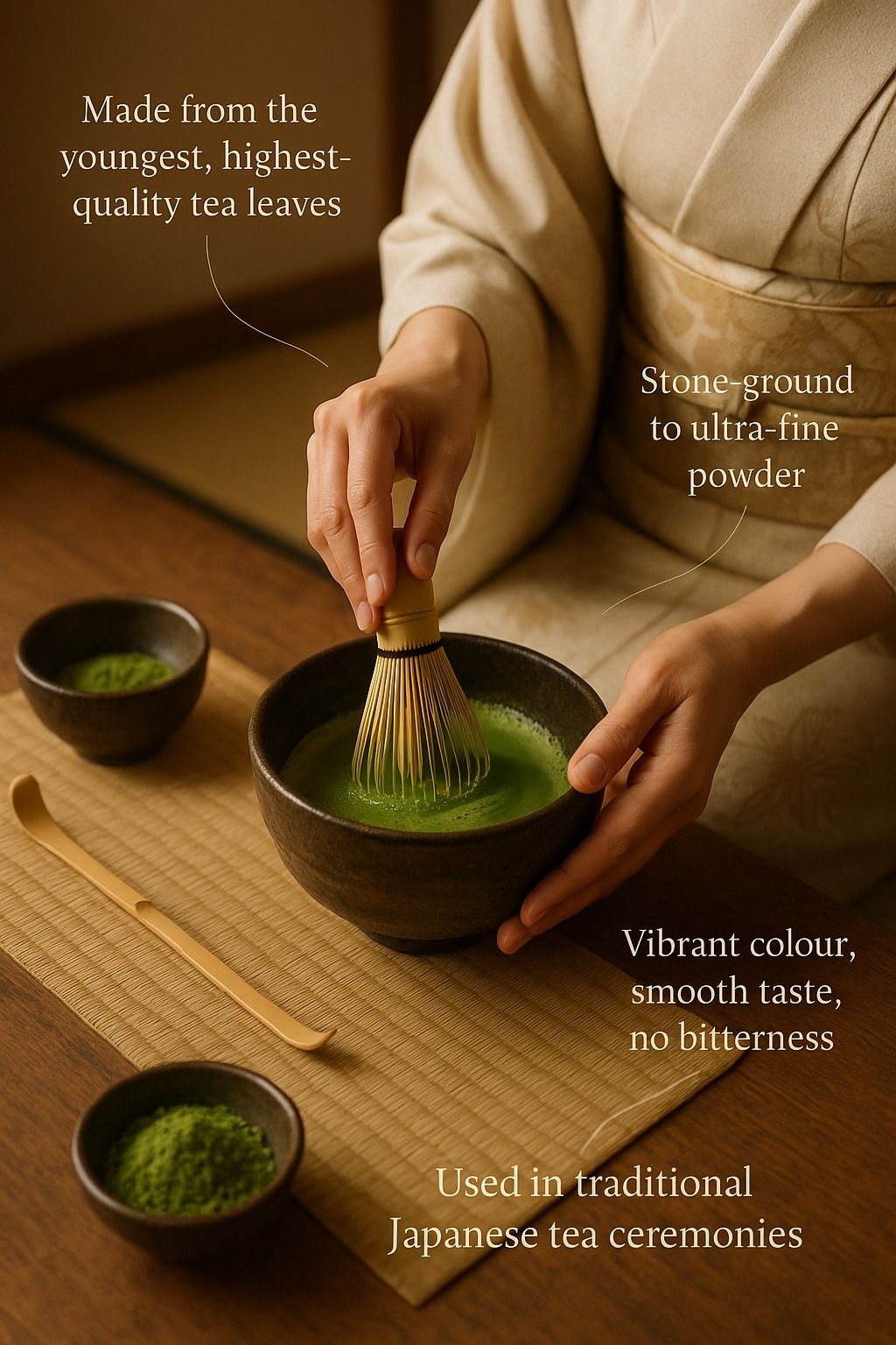 what is matcha made of?