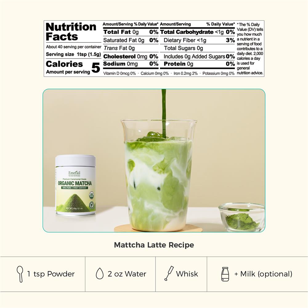 Premium Ceremonial Grade Organic Matcha