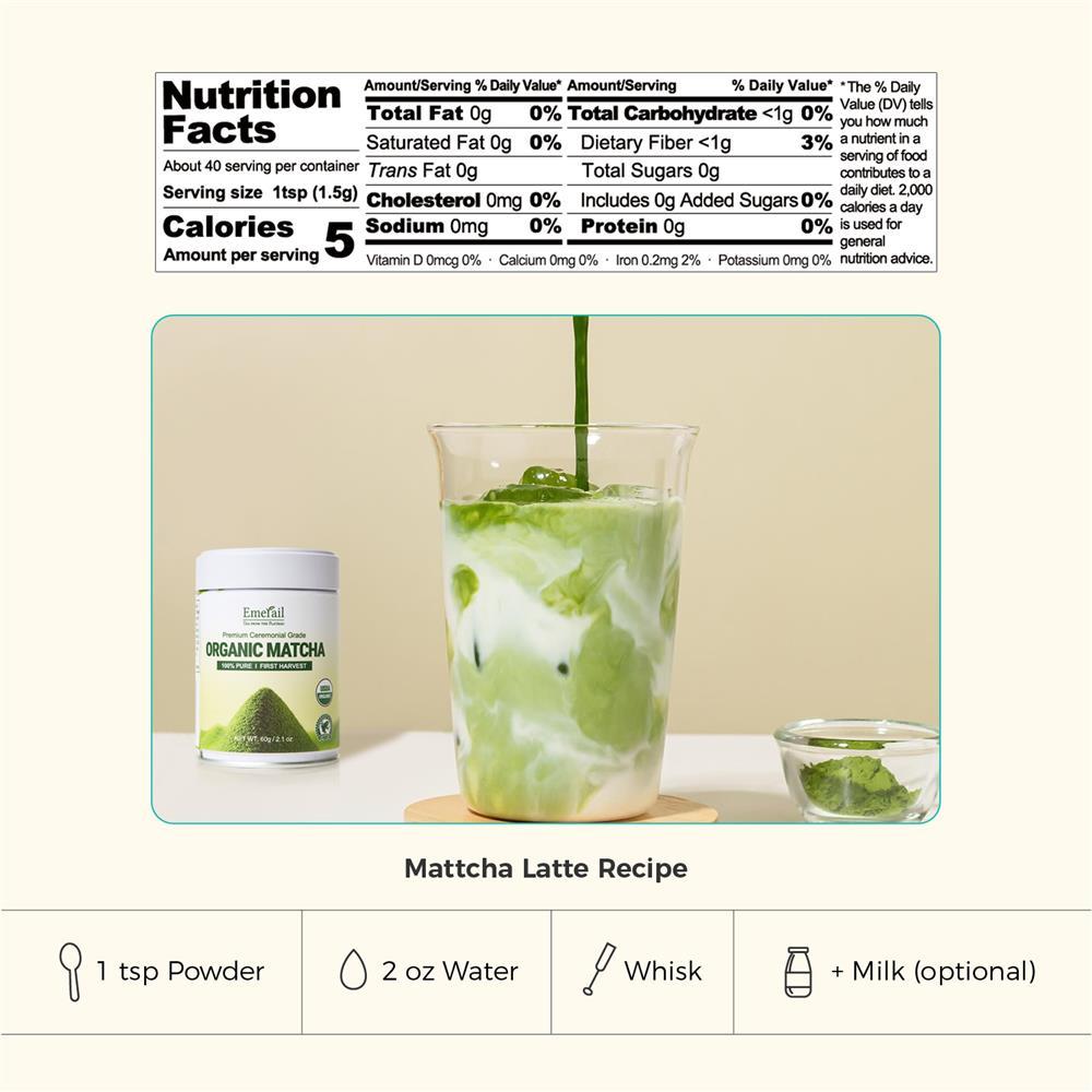 Premium Ceremonial Grade Organic Matcha