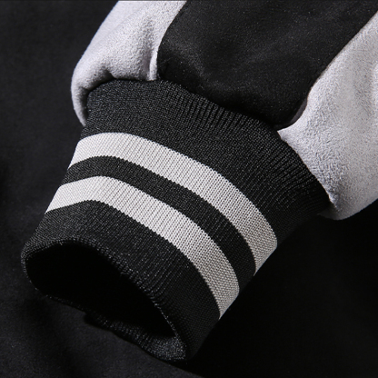 [Copy]Handsome reversible jacket men's autumn and winter trendy hooded slim jacket