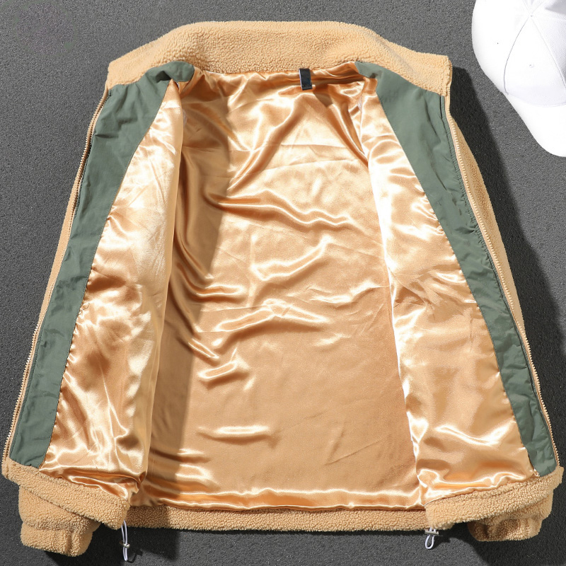 [Copy]Handsome autumn and winter new style detachable hooded denim jacket men's trendy brand Korean version velvet thickened motorcycle jacket men's trendy