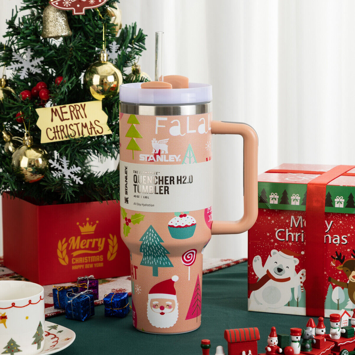 Stanley 40oz Stainless Steel H2.0 FlowState Quencher Tumbler