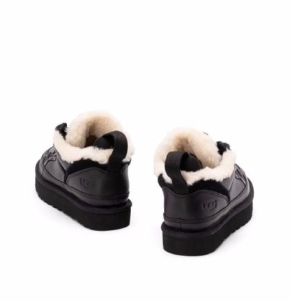 UGtheG Lowmel Leather Sneaker 'Black' 10924466