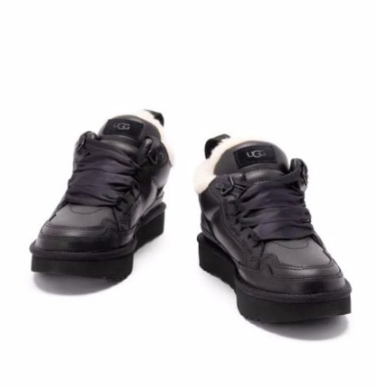 UGtheG Lowmel Leather Sneaker 'Black' 10924466