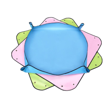 Household soil mat PVC polyester waterproof home gardening mat plant repotting green radish succulen