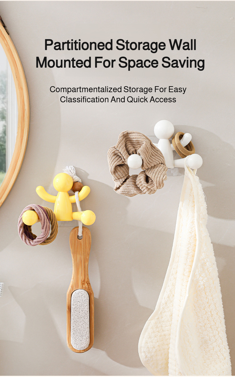 Hair ring holder and organizer for scrunchies and hair ties