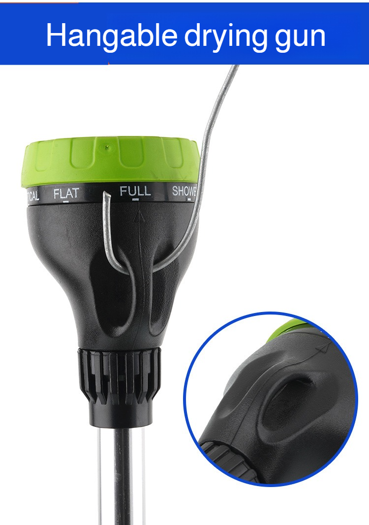 Durable aluminum tube water spray nozzle