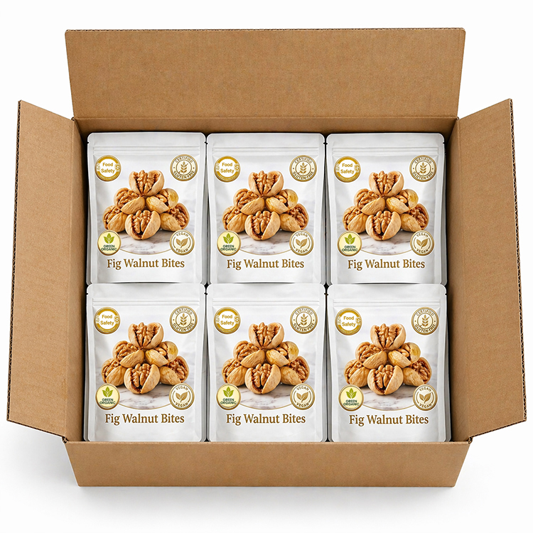 ✨ The Ultimate Natural Gut-Cleansing Snack! PremiumTurkish Figs Stuffed with California Walnuts for Perfect Digestion & Brain Power.