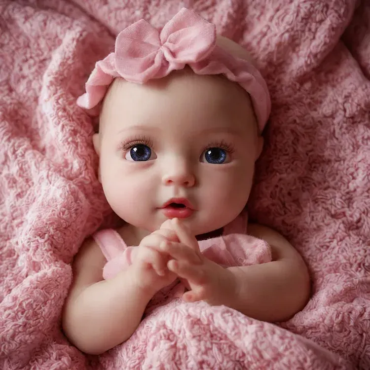 Incredibly Lifelike Silicone Doll 👶 with a Realistic Weight & Warm Touch ❤️✨