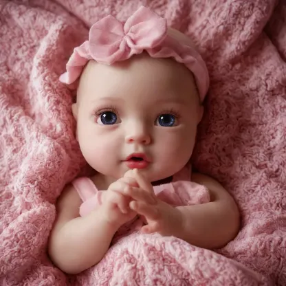 Incredibly Lifelike Silicone Doll 👶 with a Realistic Weight & Warm Touch ❤️✨