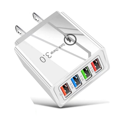 🌟 For the price of a few burgers 🍔, get this German 4-Port GaN Charger: 3X Faster & Charges 4 devices at once 👍—No more messy cords! 👍